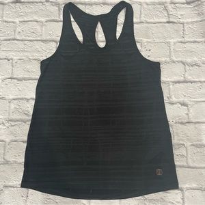 Black Yoga Athletic Tank